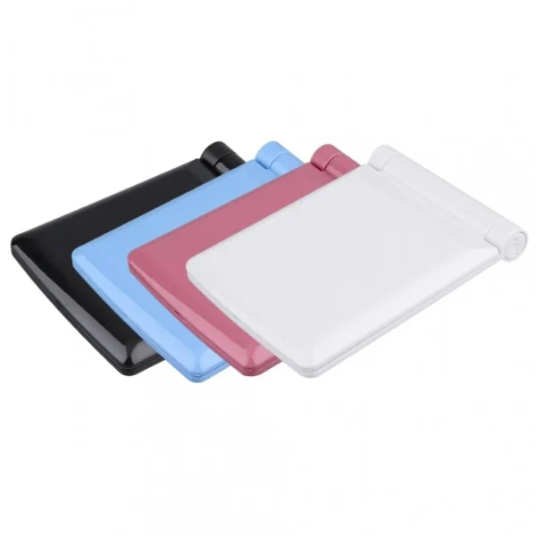Wewoo 2 PCS Lady Cosmétique Miroir De Vanité Se Pliant Poche Portable Ampo… marques pas cher 6