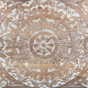 prix le plus bas Atmosphera, Createur D’Interieur Coffre En Bois Ethnique Shirel – L. 71 X H. 44 Cm – Marron 13