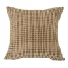 Marque Generique Taie D’oreiller Couleur Velours Côtelé Canapé Carré Housse De Cous… grande promotion 5