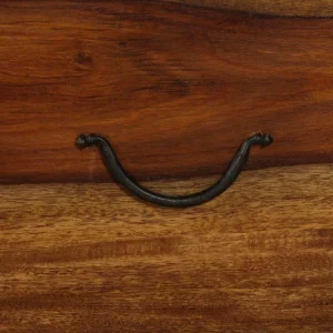 VidaXL Coffre De Rangement Bois Massif De Sesham 90 X 50 X 35 Cm outlet soldes 9