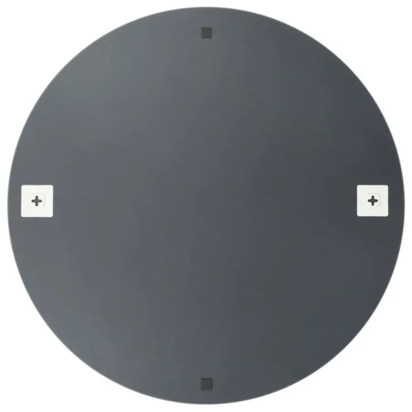 achetez pas cher VidaXL Miroir Rond Sans Cadre 80 Cm Verre 4