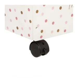 vente pas cher Atmosphera, Createur D’Interieur Atmosphera – Coffre De Rangement XXL Sur Roues Coffre à Jouet Or 10