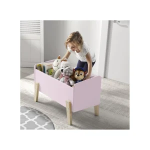 Altobuy BODHI PINK – Coffre à Jouets Pour Enfant Rose dernières 6