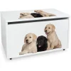 magasins pour Leomark Coffre à Jouets XXL Sur Roulettes: Chiens 17