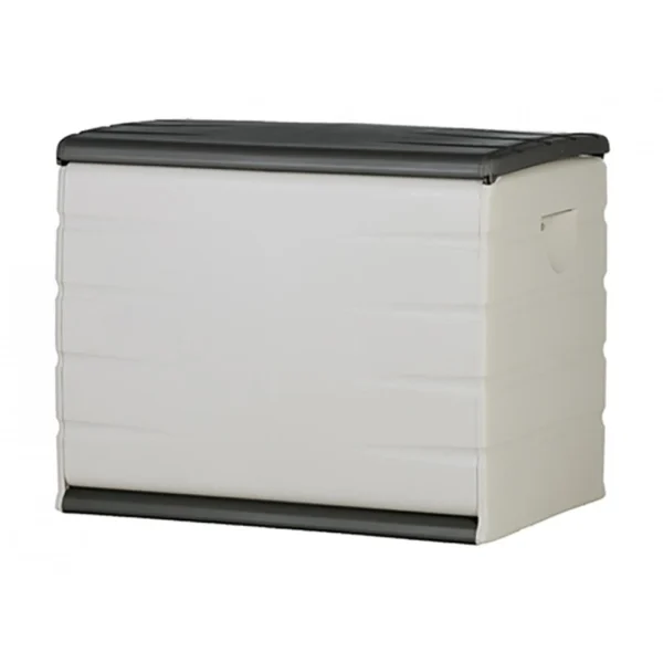 Pegane Coffre De Rangement 260L Coloris Intérieur/extérieur Noir/taupe – Lo… soldes officiel 1