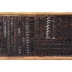 Boutique officielle Pegane Coffre De Rangement En Bois De Manguier Coloris Naturel – Longueur 116… 15