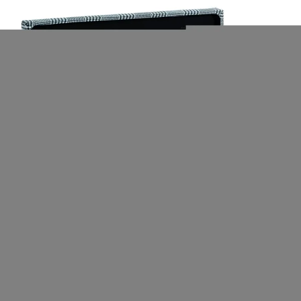 Meilleur Prix Garanti Pegane Coffre De Rangement En MDF Et Tissu Coloris noir-blanc – Longueur 65… 6