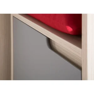 Coffre Marit Geuther Bois Gris marque pas cher en ligne 8