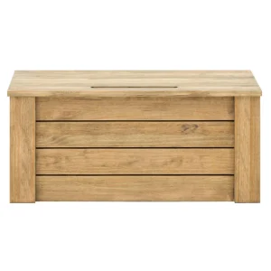 BOX FURNITURE Coffre Rangement Avec Couvercle ECO 40x80x36 Pin Rustique Vieilli – … magasin pour 9