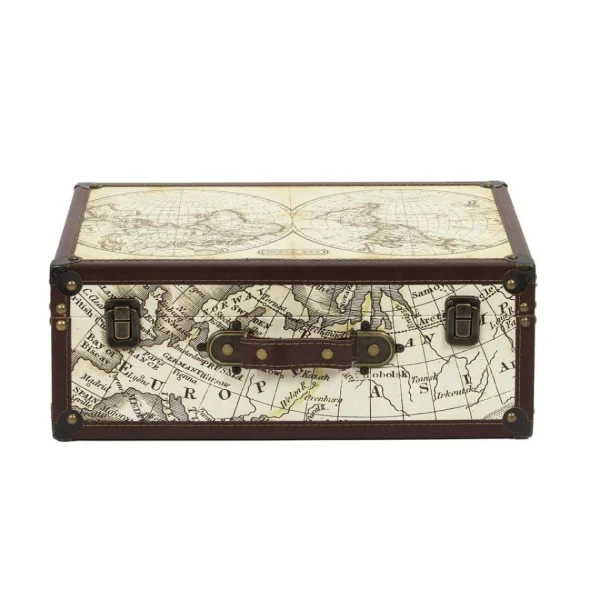 magasins pour Altobuy COOPER – Lot De 2 Malles De Rangements Mappemonde Vintage 6