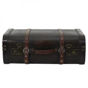 Altobuy CURTIS – Lot De 2 Malles De Rangement Vintage Simili Cuir boutique 13