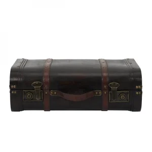 Altobuy CURTIS – Lot De 2 Malles De Rangement Vintage Simili Cuir boutique 15