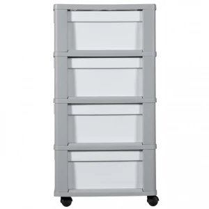 Vente Curver Armoire à Tiroirs Pliante Infinity 44 L Blanc 239404 8