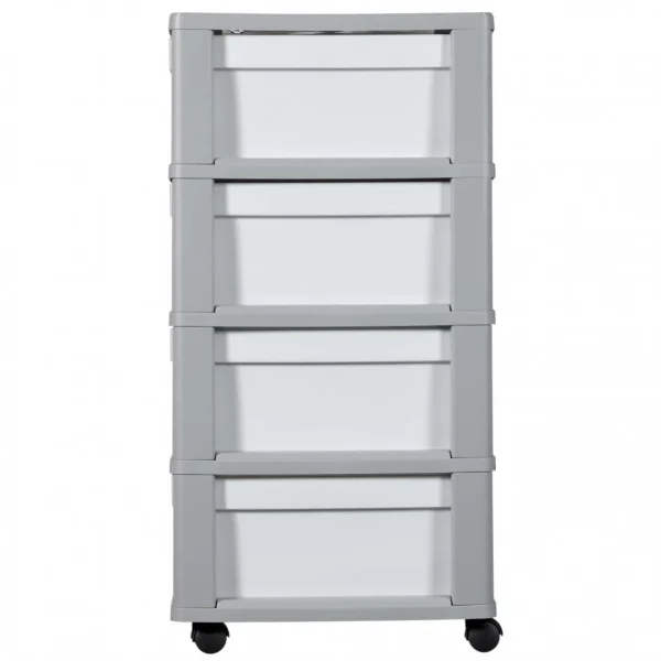 Vente Curver Armoire à Tiroirs Pliante Infinity 44 L Blanc 239404 3