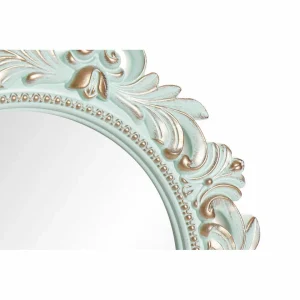 Ensemble De Miroirs DKD Home Decor Champagne Verre Bleu Polypropylène… pas cher marque 9