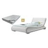 Fournier Decoration Ensemble Love Lit Pu Blanc 90 + Matelas Nuage 24 Cm garantis authentique 17