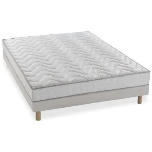 grande qualité Finlandek Ensemble Matelas + Sommier 140 X 190 Cm – 5 Zones Et Mémoire De Forme… 10