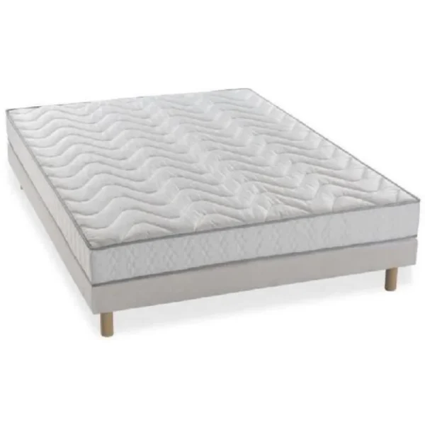 grande qualité Finlandek Ensemble Matelas + Sommier 140 X 190 Cm – 5 Zones Et Mémoire De Forme… 4