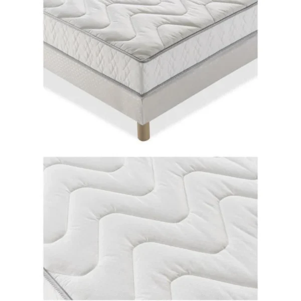 grande qualité Finlandek Ensemble Matelas + Sommier 140 X 190 Cm – 5 Zones Et Mémoire De Forme… 5