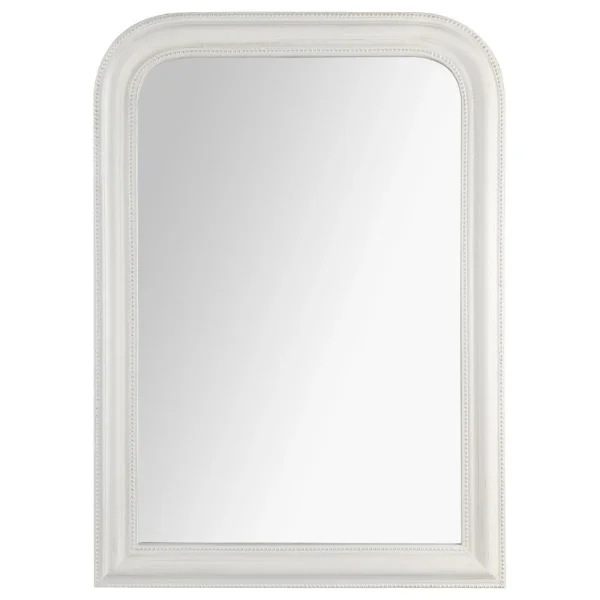 Atmosphera, Createur D’Interieur Miroir Arrondi Blanc Adèle – Atmosphera soldes magasin 3