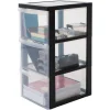 IRIS OHYAMA Armoire De Rangement – 3 Tiroirs De 15 L – Avec Roues – Po… en ligne vente 7