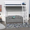 en ligne officielle Le Quai Des Affaires Lit Mezzanine STUDIO 90×200 + 1 Sommier / Blanc 17
