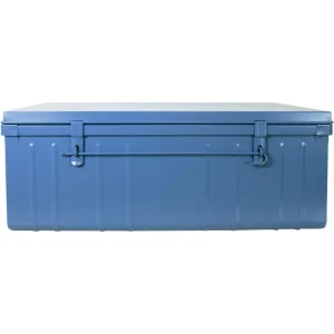 PIERRE HENRY Malle Habitat En Acier 130 Litres Bleu. pas cher en ligne 10