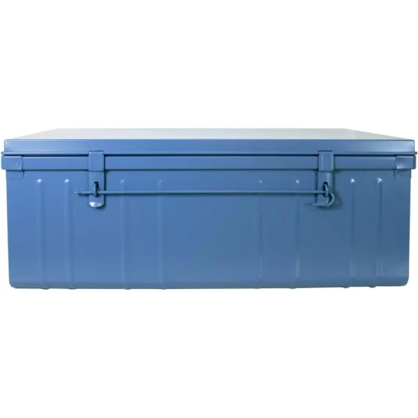 PIERRE HENRY Malle Habitat En Acier 130 Litres Bleu. pas cher en ligne 4