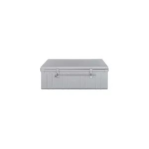 PIERRE HENRY Malle Habitat En Acier 130 Litres Bleu. pas cher en ligne 12