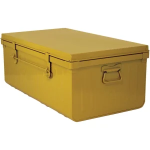 PIERRE HENRY Malle Habitat En Acier 130 Litres Miel. marque moins cher 12