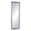 marque pas cher BUT Miroir 53×153 Cm PAVLA Blanc/Argent 7