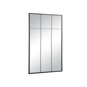 Vente-unique Miroir Fenêtre Industriel En Fer – L.105 X H.150 Cm – Noir – BELLAGIO acheter en ligne 11