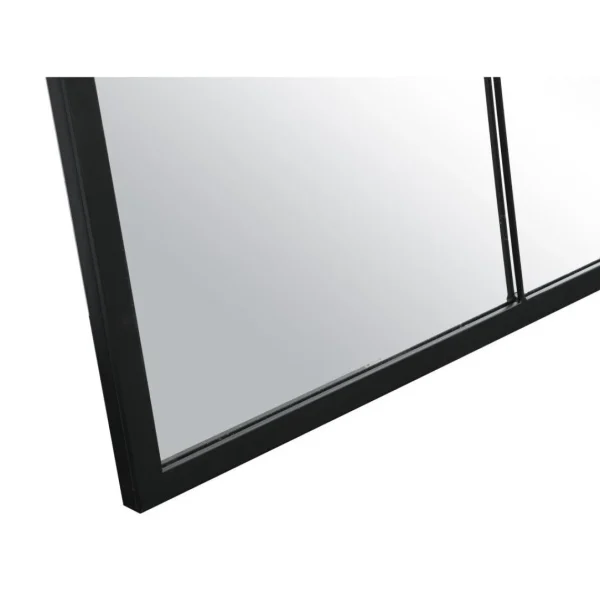 Vente-unique Miroir Fenêtre Industriel En Fer – L.105 X H.150 Cm – Noir – BELLAGIO acheter en ligne 6