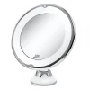 Justgreenbox Miroir De Maquillage Grossissant 10x Portable Avec Lumière LED – 4000… soldes luxe 14