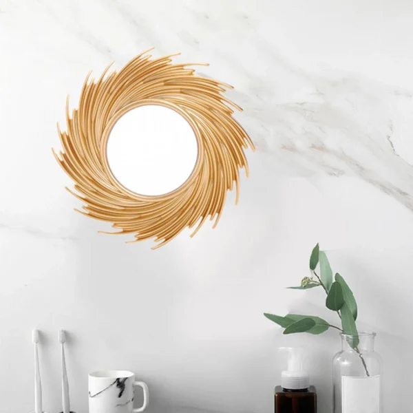 Marque Generique Miroir En Forme De Soleil a Prix Discount 6