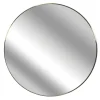 TOILINUX Miroir Extra Plat Rond Diam 55 Cm – Doré soldes en ligne 19