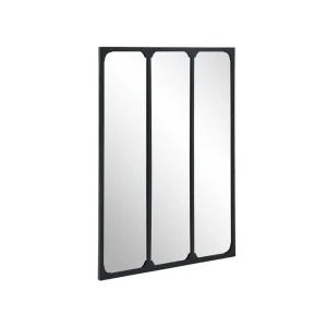 Vente-unique Miroir Fenêtre Atelier Style Industriel NORWICH – Fer – 3 Bandes – L…. le grand escompte 13