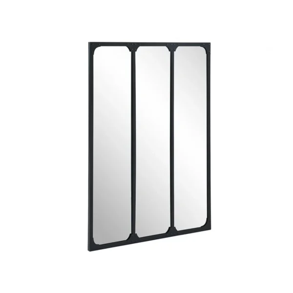 Vente-unique Miroir Fenêtre Atelier Style Industriel NORWICH – Fer – 3 Bandes – L…. le grand escompte 5
