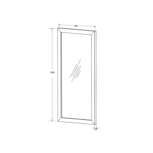 Vente-unique Miroir Rectangulaire En Teck Clair – 60 X 120 Cm – AMLAPURA grossiste en ligne 12