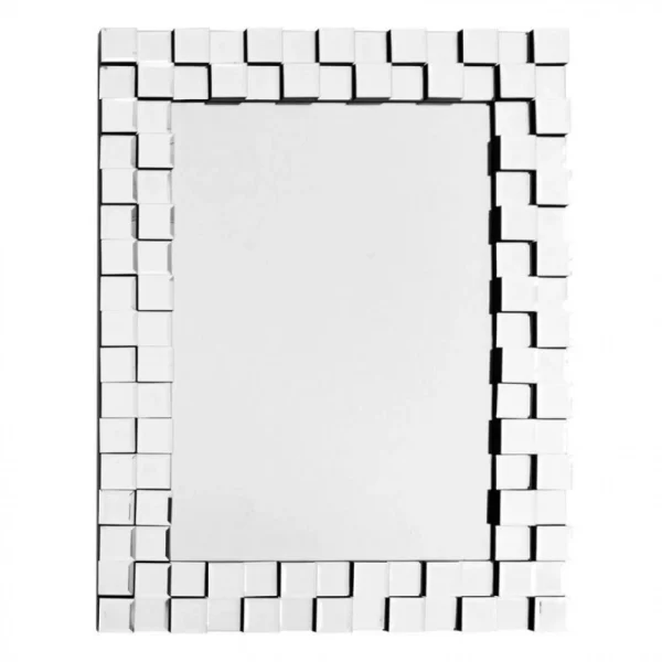 Paris Prix Miroir Mural Design Dionysus 85cm Argent fashioniable 1