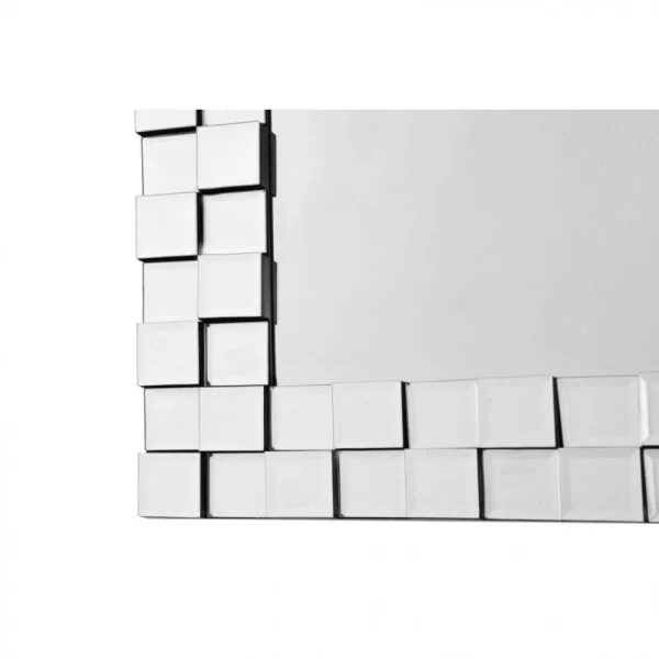 Paris Prix Miroir Mural Design Dionysus 85cm Argent fashioniable 4