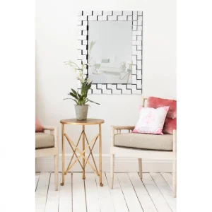 Paris Prix Miroir Mural Design Dionysus 85cm Argent fashioniable 12