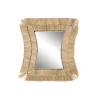Miroir Mural DKD Home Decor 62 X 4 X 70 Cm Verre Bali Jute Protections acheteurs 5