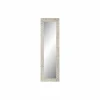 Miroir Mural DKD Home Decor Blanc Verre Bois De Manguier Bois MDF (44 … boutique en ligne 14