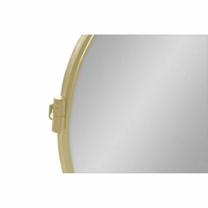 Boutique officielle Miroir Mural DKD Home Decor Doré Métal (118 X 3 X 46 Cm) 7