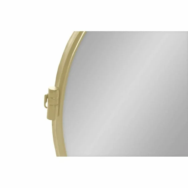 Boutique officielle Miroir Mural DKD Home Decor Doré Métal (118 X 3 X 46 Cm) 3