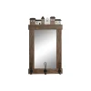 Promotio de vente Miroir Mural DKD Home Decor Finition Vieillie Verre Métal Marron (40 … 14
