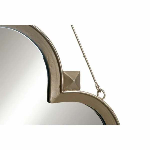 Miroir Mural DKD Home Decor Métal Verre Doré (40 X 3 X 40 Cm) Protections acheteurs 4