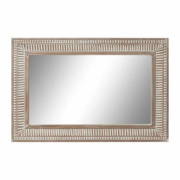 Miroir Mural DKD Home Decor Verre Bois MDF (60 X 2.5 X 91.5 Cm) outlet soldes 1