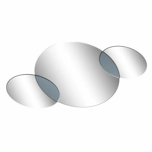 Meilleur Prix Miroir Mural DKD Home Decor Verre Cercles (131 X 2 X 61 Cm) 1